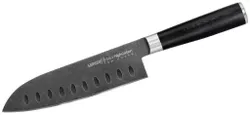 купить Нож Samura MO-V Stonewash Santoku 180mm (SM-0094B) в Кишинёве 
