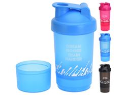 Бутылка-шейкер для спортивного питания 0.35l, 26cm