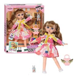 купить Кукла Essa QJ162A Păpușa Mulisha-Școlăriță cu accesorii в Кишинёве 