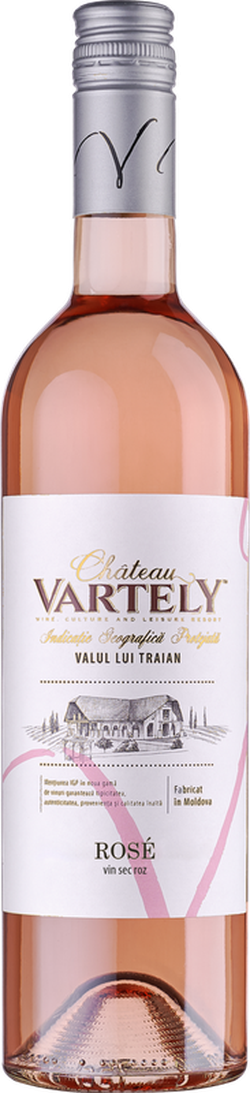 Vin Château Vartely ROSE, sec roz, 2021,  0.75 L