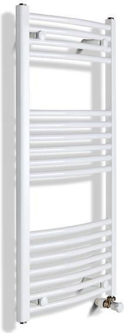 купить Полотенцесушитель Radiva Haiti 500x1800 mm Curved (alb) в Кишинёве 