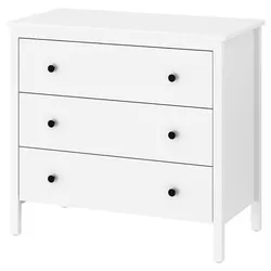 купить Комод Ikea Koppang 3 ящика 90x83 White в Кишинёве 