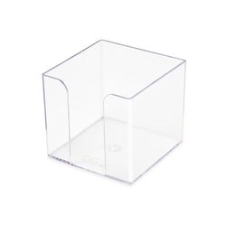 Подставка для бумаги 90x90x90 прозрачная