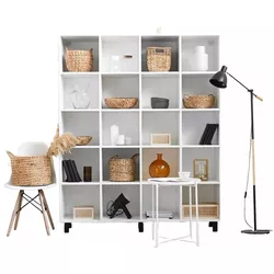 купить Офисный стеллаж Fabrik Home Albert белый ясень в Кишинёве