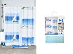 Шторка для душа 180X180cm Tendance Island, PEVA