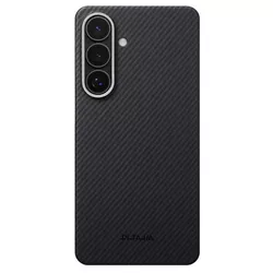 cumpără Husă pentru smartphone Pitaka Samsung S26+ Edge (Black/Grey) (KS2601S) în Chișinău 