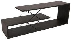 cumpără Comodă TV Trendy Zigzag, Maro inchis 120x40x30cm în Chișinău 