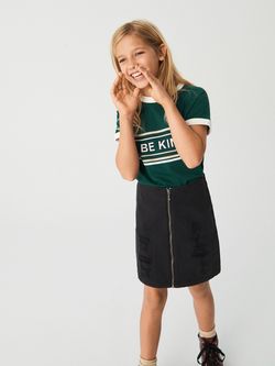 Tricou RESERVED Verde inchis wq557-79x