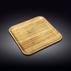 Platou WILMAX WL-771025/A (30.5x30.5 cm/ bambuc)