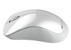 Wireless Mouse Canyon MW-11, Optical, 1200dpi, 3 buttons, Ergonomic, 2xAAA, White