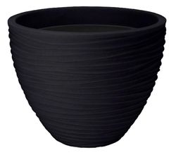 купить Цветочный горшок ProGarden 57454 Con, D40cm, H31cm, plastic, antracit в Кишинёве 