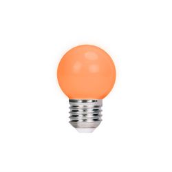 Forever Light, LED Bulb E27 G45 2W 230v orange 5pcs