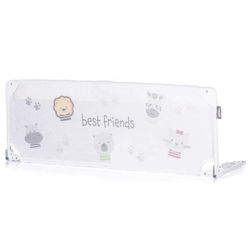 cumpără Pat pentru copii Chipolino KORAIL0241AN Защитный барьер Animals white în Chișinău 