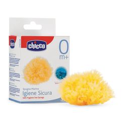 Chicco губка из морских водорослей для мытья ребенка