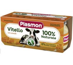 Plasmon Пюре из телятины (6+ мес) 2 х 80 г