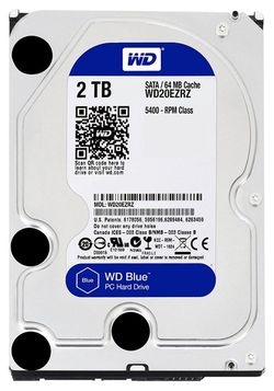 3.5" HDD  2.0TB -SATA-256MB   Western Digital "Blue (WD20EZAZ)"