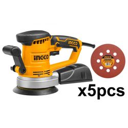 Шлифовальная машина эксцентриковая 450W INGCO RS4508