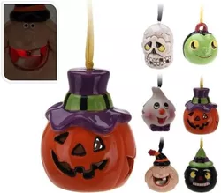 купить Декор Promstore 36344 Сувенир LED Halloween подвесной Тыква в шляпе в Кишинёве 