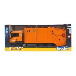 cumpără Mașină Bruder 3760 BD Camion de gunoi MAN TGA orange, 53994 în Chișinău 