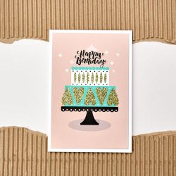 Открытка "Happy Birthday"