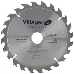 cumpără Disc de tăiere Villager Disc de taiere lemn 210x30/25.4x2.4x24T (033422) în Chișinău 