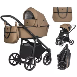 купить Детская коляска Riko Carucior 2in1 Aura Camel 02 в Кишинёве 