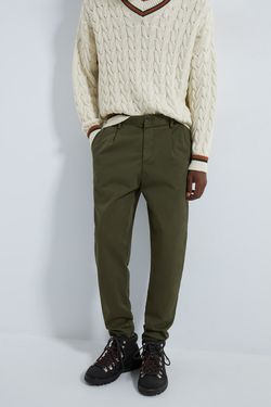 Брюки ZARA Хаки zara 6861/316/505