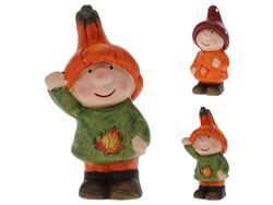Статуэтка "Гном в шляпе гриба" 9X4cm
