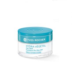 HYDRA VÉGÉTAL Gel-cremă pentru hidratare intensă 48 de ore în borcănaș