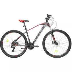 cumpără Bicicletă Crosser LAVA 29" 18 21S Shimano+Logan Hidraulic Black/Red 29-080-21-18 29" 1254-18 în Chișinău 