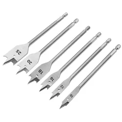 cumpără Burghiu Tolsen Set 6 burghii plate pentru lemn 10-25mm (75655) în Chișinău 