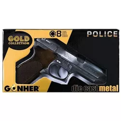 купить Игрушечное оружие Gonher 45/1 Pistol politie 45/1 (8 gloante), 43544 в Кишинёве 
