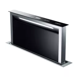 купить Вытяжка Franke 110.0365.588 FDW 908 IB XS Inox/Cristallo Nero в Кишинёве 