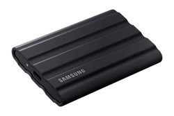 1.0TB (USB3.2/Type-C) Samsung Portable SSD T7 Shield, Black (IP65 88x59x13mm, 98g,R/W:1050/1000MB/s)