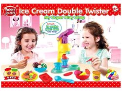 Набор для лепки Funny Lucky Ice cream press (аксессуары)