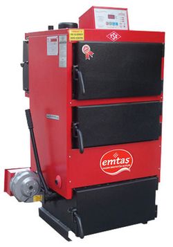 Cazan combustibil solid Emtas Turbo EKY3K-25 (29kW; 4cai)