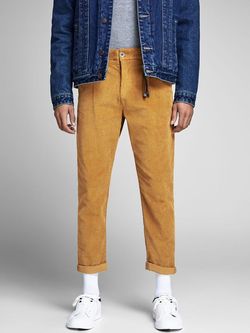 Брюки JACK&JONES Горчичный 12145239