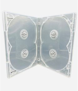 DVD Box Platinet 14MM AMARAY 4 CLEAR