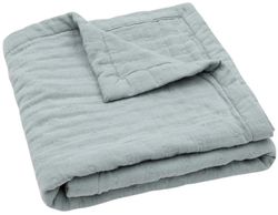 cumpără Lenjerie de pat pentru copii Jollein 521-511-68084 Paturica din muselina Jacquard Sea Green, 75x100cm în Chișinău 