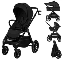 cumpără Сărucior pentru copii Lionelo Carucior 2in1 Layla Black Onyx în Chișinău 