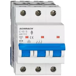 купить Автомат дифференциальный Schrack Technik AM617320 (MCB) Amparo 6kA, C 20A, 3P в Кишинёве 