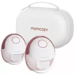купить Молокоотсос Momcozy BP354-NR71BA-B Pompa de san electrica dubla hands-free M6 Red в Кишинёве 