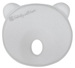 купить Комплект подушек и одеял Kikka Boo 31106010138 Pernuta ergonomica pentru formarea capului Bear Airknit Grey в Кишинёве 