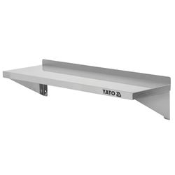 cumpără Echipament de bucătărie profesional Yato YG-09044 Poliță de masă din oțel inoxidabil, 1800x300x180 mm în Chișinău 