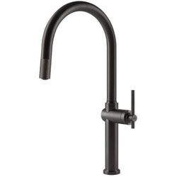 cumpără Bateria bucătărie Gessi 60672-707 Habito Black Metal Brushed PVD în Chișinău 