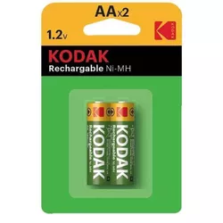 купить Аккумулятор Kodak 30955080 Mignon AA / HR6 / 1.2V, KAARDC-2, 2600 mAh (20), 2 pack в Кишинёве 