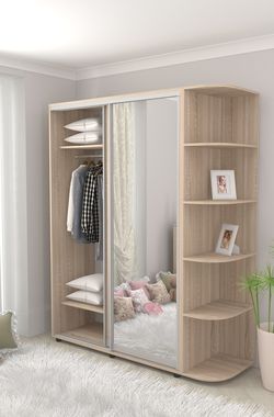 Cupboard 1500 with 1 mirrors