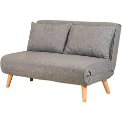 cumpără Canapea Trendy Folde Gri deschis (2 locuri) în Chișinău 