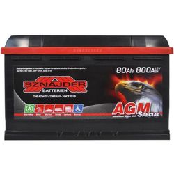 купить Автомобильный аккумулятор Sznajder 58002 80Ah SPECIAL AGM-NEW 800А в Кишинёве 