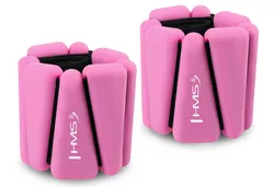 купить Утяжелители для рук и ног HMS 2971 Greutati silicon 2x0.5kg SKN01 Pink (17-47-325) в Кишинёве 
